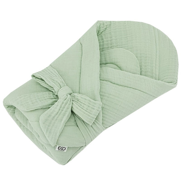 Lange en mousseline Coco Menthe