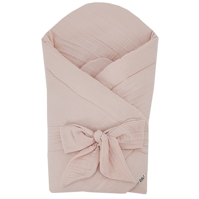 Lange en Mousseline Rose Pâle