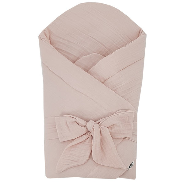 Lange en Mousseline Rose Pâle