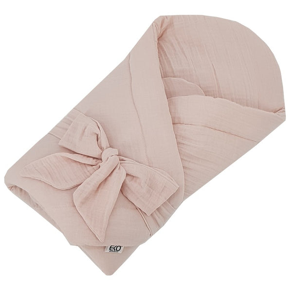 Lange en Mousseline Rose Pâle