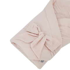 Lange en Mousseline Rose Pâle