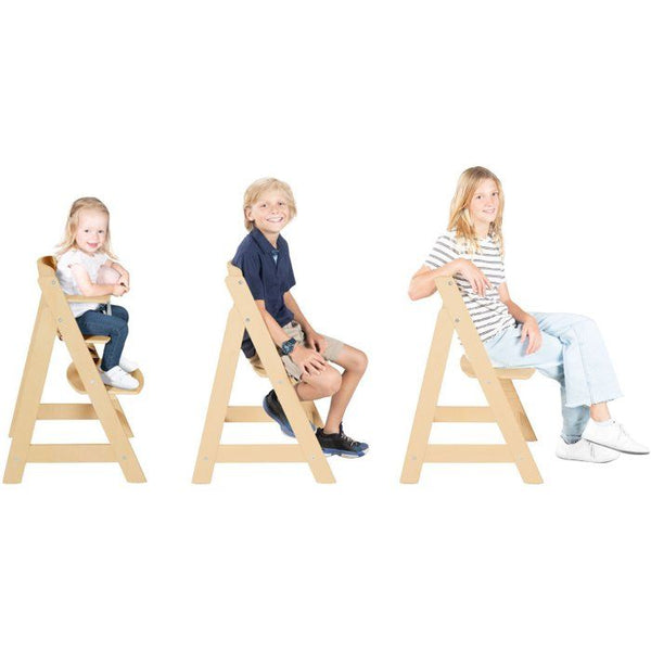 Convertible children's chair - ROBA - LIV UP - From 6 months to 70 kg - Includes organizer set - Natural wood