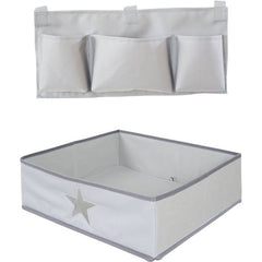 Convertible children's chair - ROBA - LIV UP - From 6 months up to 70 kg - Includes organizer set - White