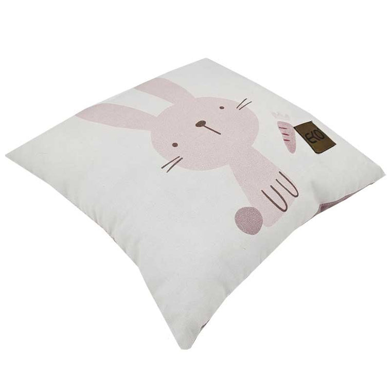 Dierenkussen Konijn / Roze