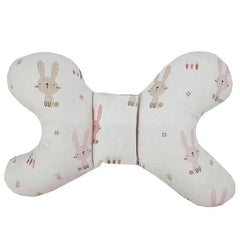 Oreiller papillon lapin / Rose vif