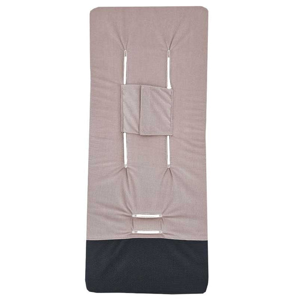 Kinderwageninzet met schuim MEMORY BUNNY/ROSE PINK