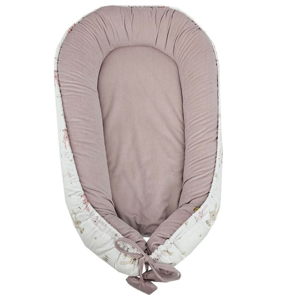 Velvet Baby Cocoon Bunny / Rose Pink