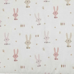Velvet nursing pillow Bunny / Rose Pink