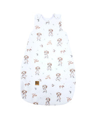 Gigoteuse Bébé Taille M Motif Ourson Jardinier