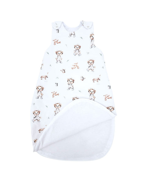 Gigoteuse Bébé Taille M Motif Ourson Jardinier