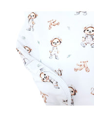Gigoteuse Bébé Taille M Motif Ourson Jardinier
