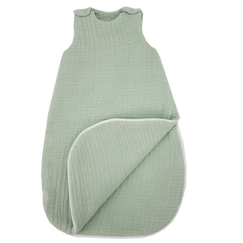 Gigoteuse en mousseline, taille moyenne, coloris menthe