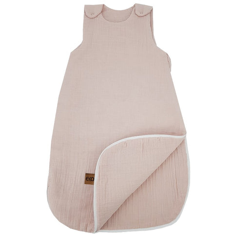 Gigoteuse en mousseline, rose moyen