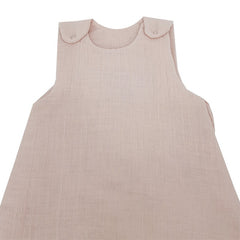 Muslin sleeping bag, medium rose pink