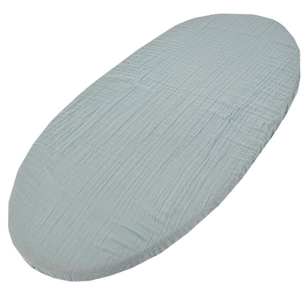 Muslin fitted sheet with elastic 40 x 80 cm