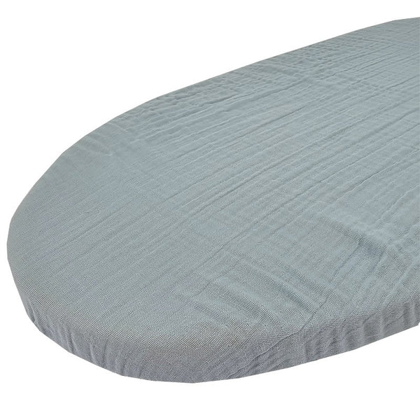 Muslin fitted sheet with elastic 40 x 80 cm
