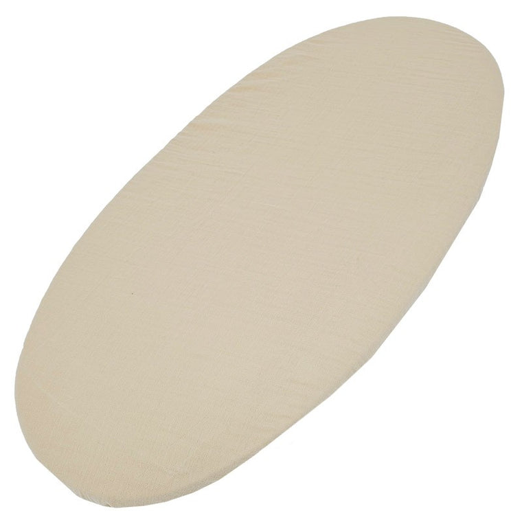 Drap-housse en mousseline avec élastique 40 x 80 cm Miel