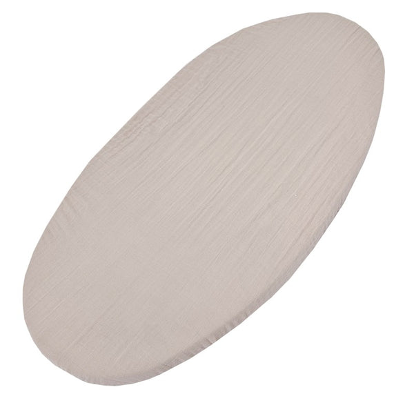 Drap-housse en mousseline avec élastique 40 x 80 cm Miel