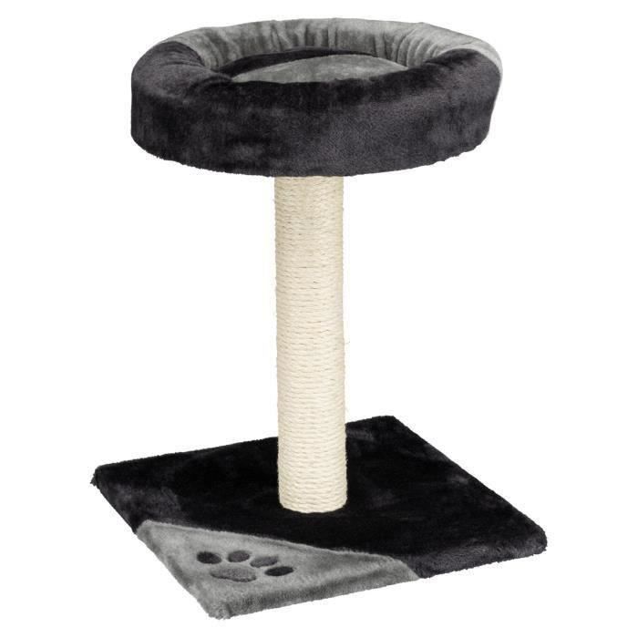 TRIXIE Krabpaal Tarifa Hoogte 52 cm grijs en zwart pluche en natuurlijk sisal