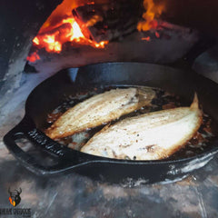 Cast Iron Skillet with Handles 30 cm