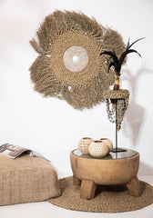 The Mekong River Carpet - Natural - 90"
