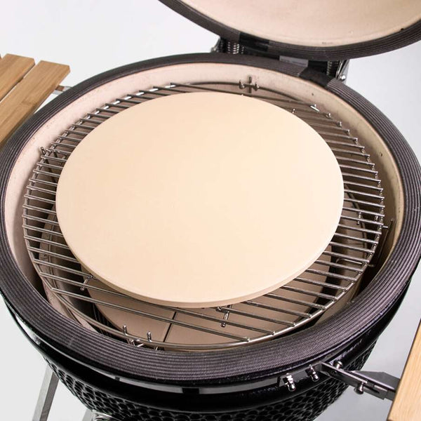 Accessoire barbecue Kamado 19" grande pierre à pizza