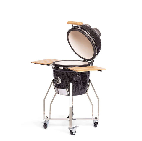 "BBQ Kamado 16" Medium with stand and Side Tables"