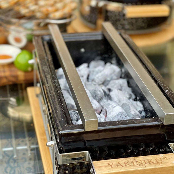 Rectangular Shichirin Tabletop Grill