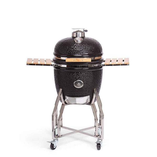"Barbecue Kamado 19" Large avec Support et Tablettes Latérales Set Pro"