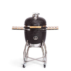 "Barbecue Kamado 19" Large avec Support et Tablettes Latérales Set Pro"