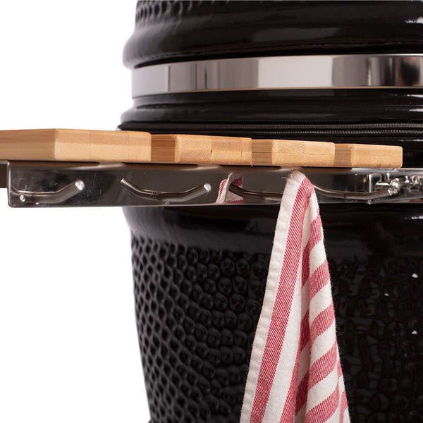 "Barbecue Kamado 19" Large avec Support et Tablettes Latérales Set Pro"