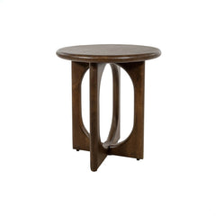 Side table Ø50, Mango Brown Walnut