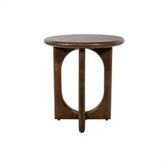 Side table Ø50, Mango Brown Walnut