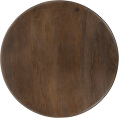 Side table Ø50, Mango Brown Walnut