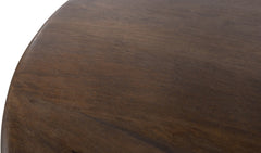 Side table Ø50, Mango Brown Walnut
