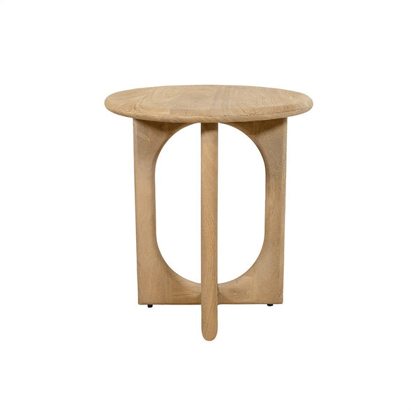 Side table Ø50, Acacia Groovy Natural