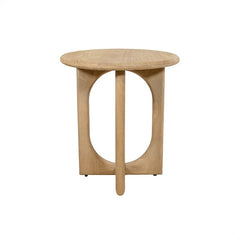 Side table Ø50, Acacia Groovy Natural