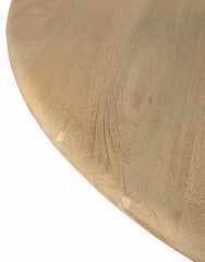 Side table Ø50, Acacia Groovy Natural