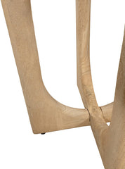Side table Ø50, Acacia Groovy Natural