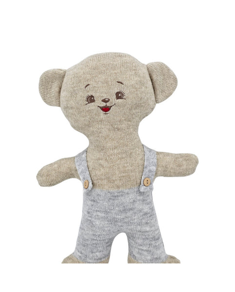Knitted animal: Gardener Bear