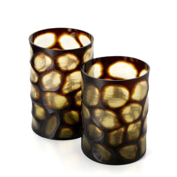 The Vague Dorée Vase - Honey - XL
