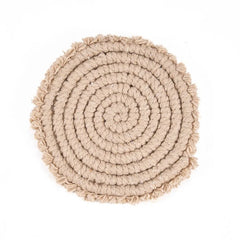 The Cotton Coaster - Beige