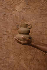 The Earthen Balance Vase - Sand - S