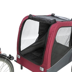 TRIXIE DOG BIKE CAT GREY / RED 76/136X66X74 CM