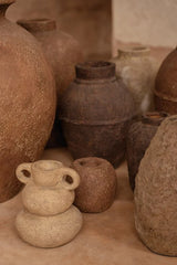 The Earthen Balance Vase - Sand - S