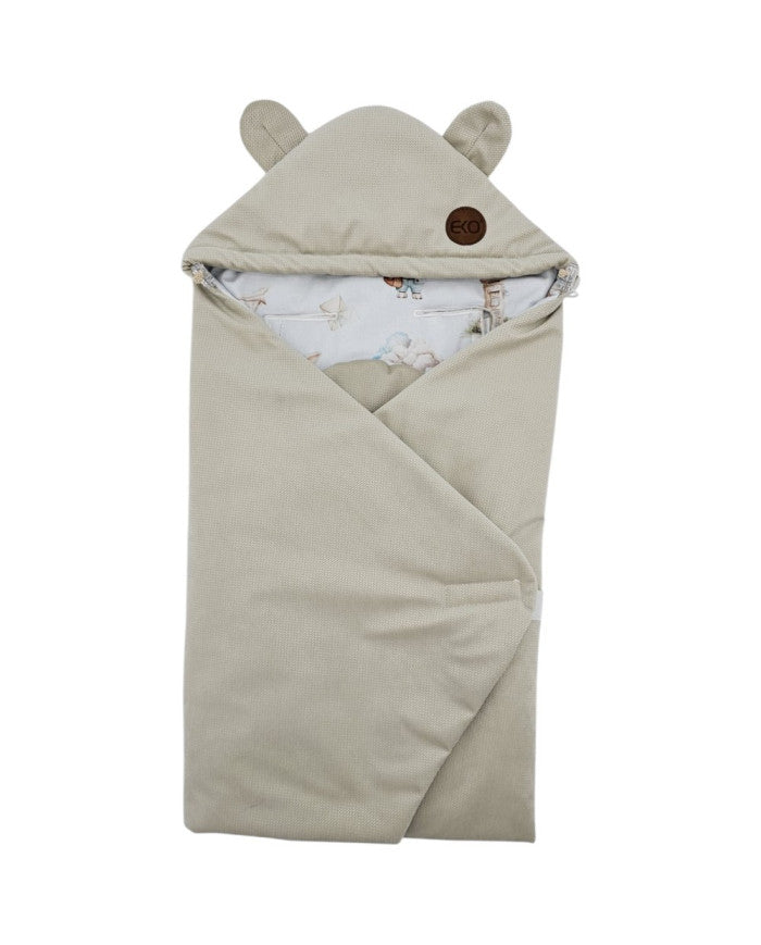 Baby Car Seat Sleeping Bag VELVET 3 and 5-point belts POSTMAN
