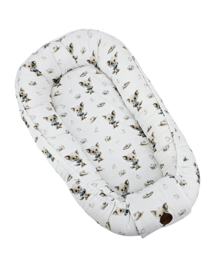 Bamboo Baby Nest 100% Bamboo – Antibacterial & Safe Sleep Pod PHOTOGRAPHER