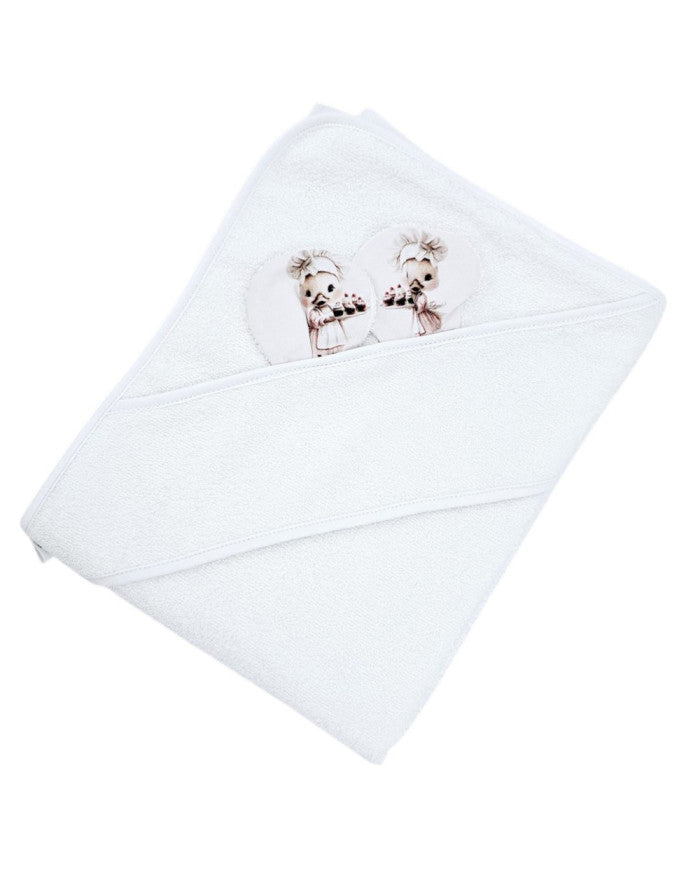 Bamboo bath cover COOK/WHITE