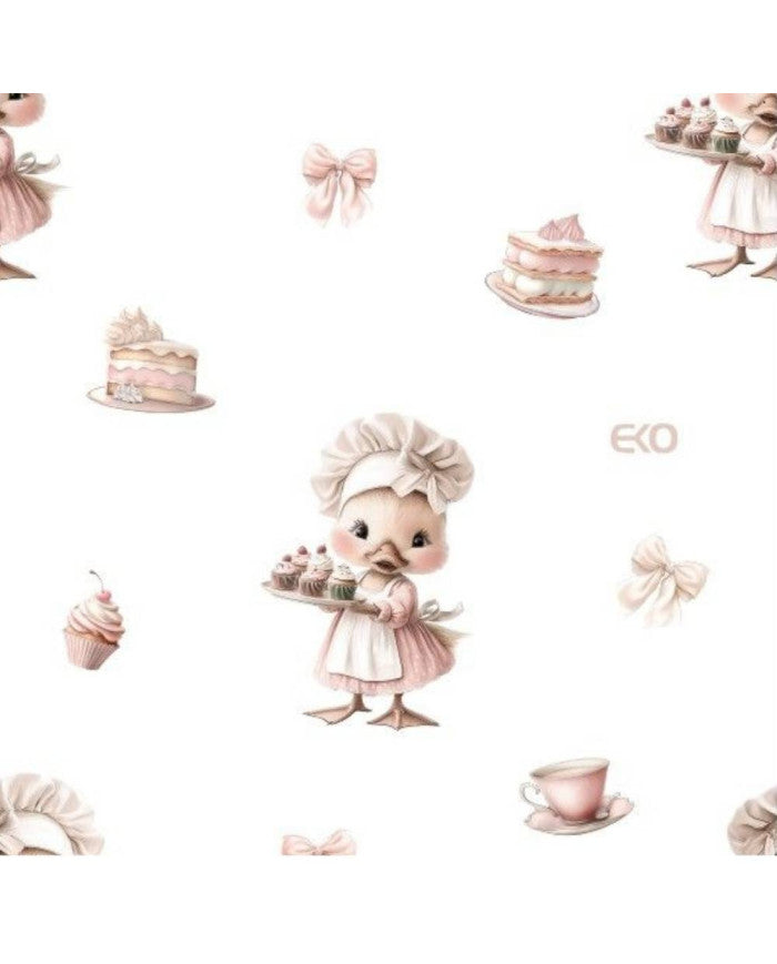 Bamboo knitted blanket MUFFINS WHITE