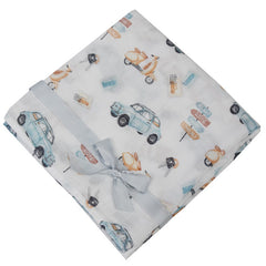 BAMBOO SWADDLE & NAPPY 120 x 120 cm  SCOOTER